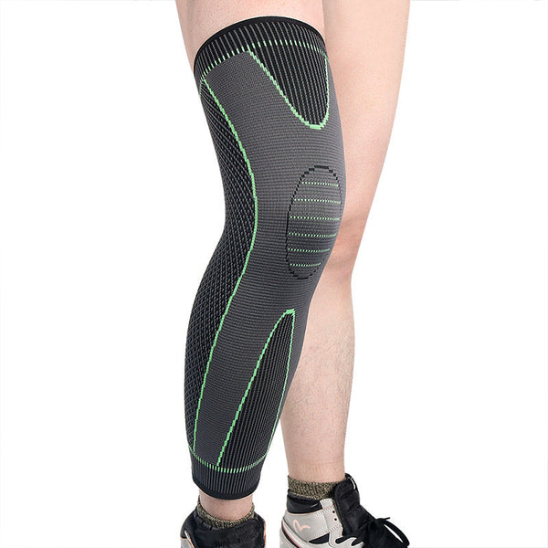 Adjustable Compression Knee Brace 🦵 | Breathable Elastic Support with Secure Strap for Pain Relief, Injury Prevention & Joint Support
